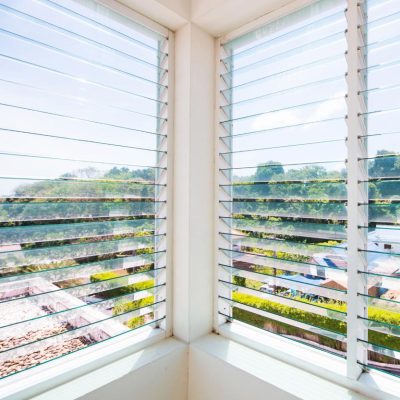 glass louver window